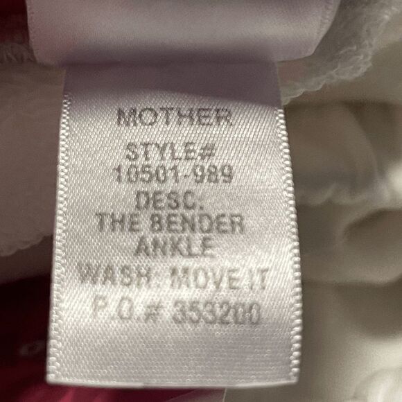 Mother The Bender Womens Ankle Comfy Jogger Pants NWT SZ L - Picture 4 of 10